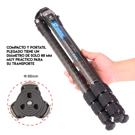 LEOFOTO LS-284C+LH30 TRIPODE CARBONO CON ROTULA