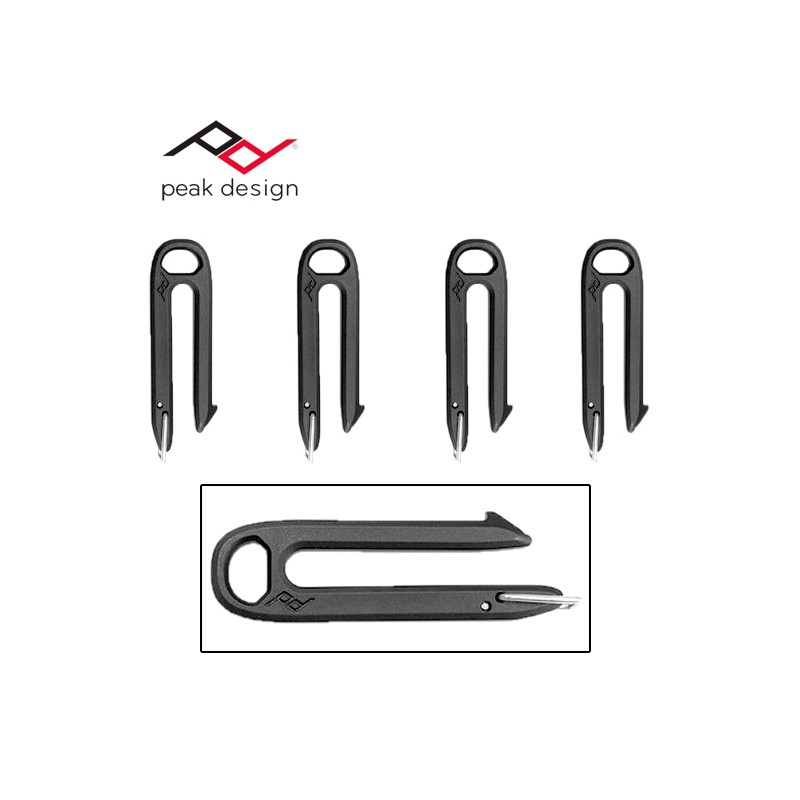 PEAK DESIGN PACK DE 4 CLIPS 4PK-CC-1 PEAK DESIGN PACK DE 4 CLIPS 4PK-CC-1
