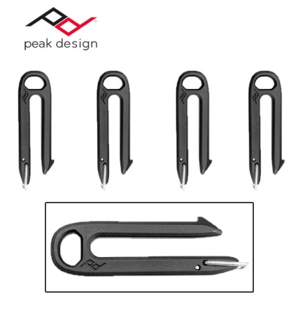 PEAK DESIGN PACK DE 4 CLIPS 4PK-CC-1