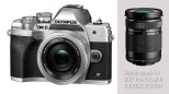 OLYMPUS E-M10 MARK IV KIT PANCAKE DOBLE ZOOM PLATA