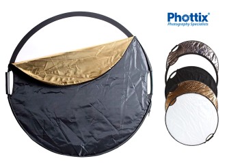 Phottix Reflector Premium 5-en-1 80cm con asas