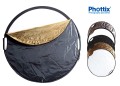 Reflector 5 en 1 80cms Phottix Premiun con asas Reflector 5 en 1 80cms Phottix Premiun con asas