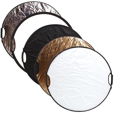 Reflector 5 en 1 80cms Phottix Premiun con asas