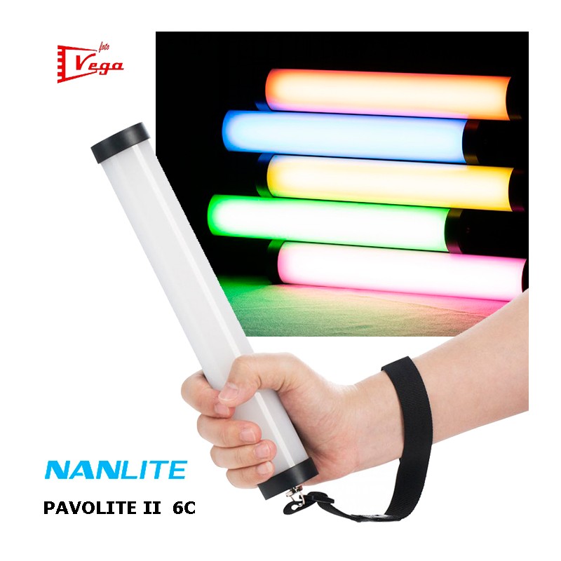 NANLITE PAVOTUBE II 6C CON BATERÍA