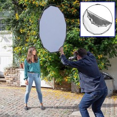 LASTOLITE REFLECTOR Halo Compact Cover 82cm Plata / Blanco