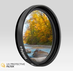 FILTRO PROTECTOR ULTRAVIOLETA POLAROID UV 62MM