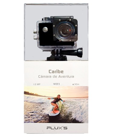 CAMARA DE ACCION WIFI FLUXS CARIBE NEGRA