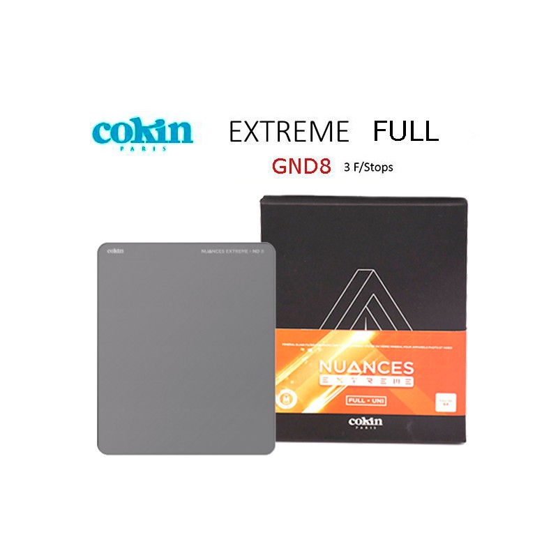 COKIN Filtro NUANCES EXTREME FULL ND8 Tamaño M (P) COKIN Filtro NUANCES EXTREME FULL ND8 Tamaño M (P)