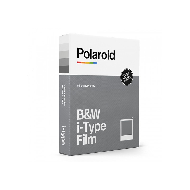 POLAROID I-TYPE INSTANT FILM B&W BLANCO Y NEGRO