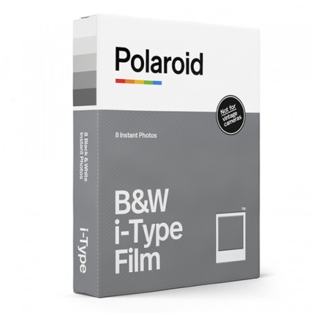Cartucho de película POLAROID i-Type Instant Film Blanco y Negro