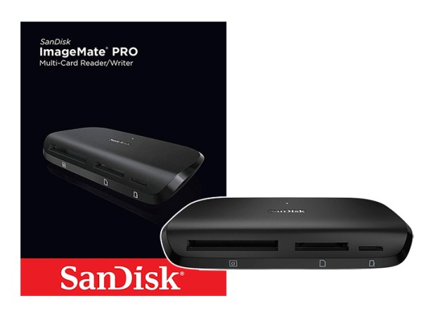 LECTOR SANDISK IMAGE MATE PRO SD-CF-mSD USB-C