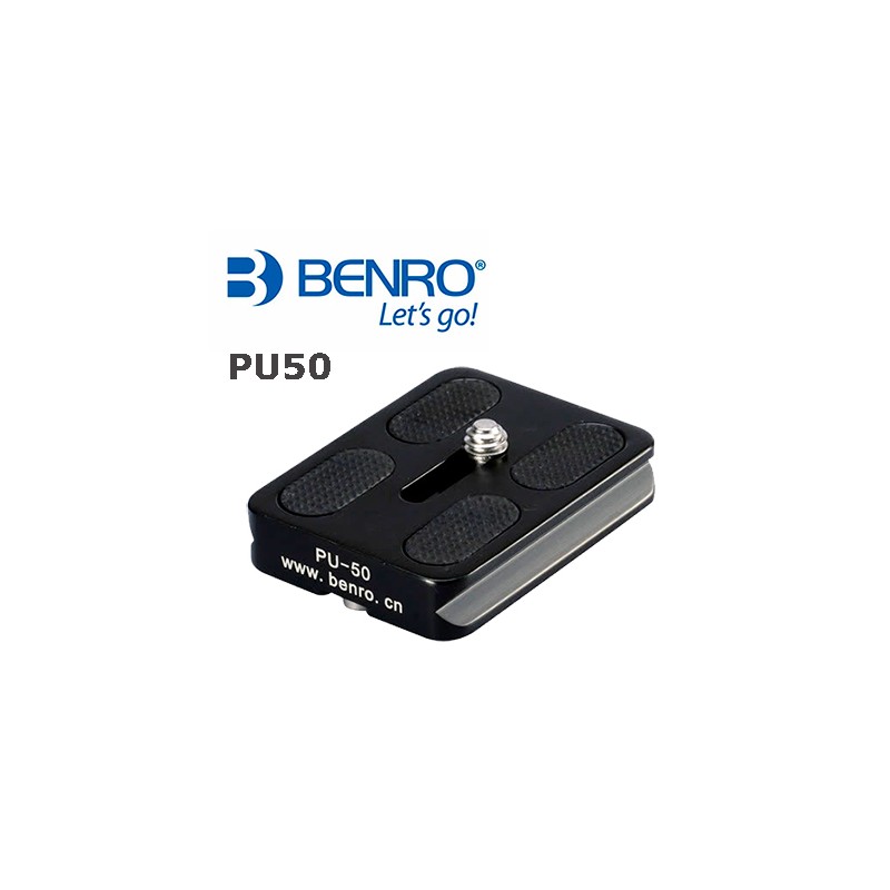 BENRO PU50 ZAPATA PLATO PARA TRÍPODE BENRO PU50 ZAPATA PLATO PARA TRÍPODE