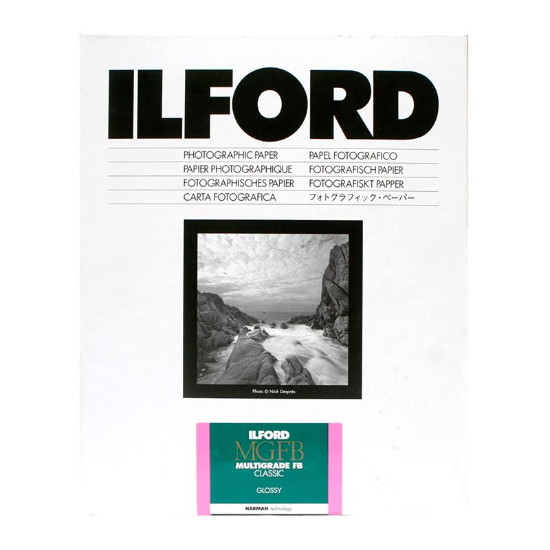 PAPEL BLANCO Y NEGRO ILFORD MULTGRADE FB CLASSIC BRILLO 24X30 10H PAPEL BLANCO Y NEGRO ILFORD MULTGRADE FB CLASSIC BRILLO 24X30 10H