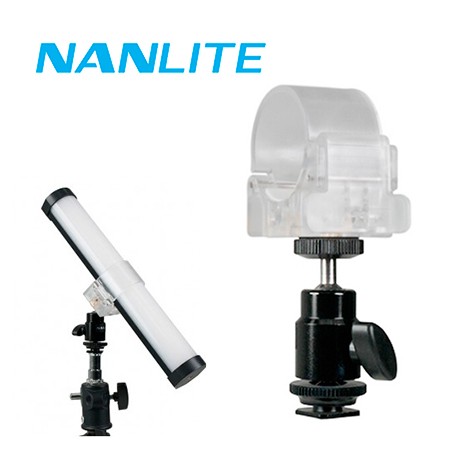 NANLITE SOPORTE PARA TUBOS T12 CON RÓTULA