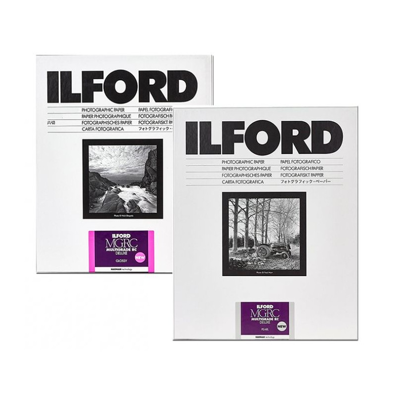 PAPEL BLANCO Y NEGRO ILFORD MULTGRADE RC DELUXE 24X30 50H