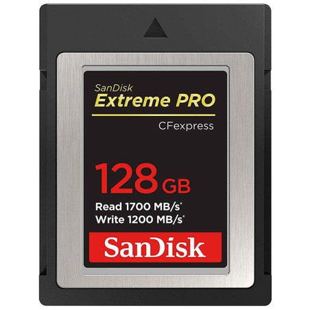 SANDISK CFEXPRESS 128 GB SANDISK EXTREME PRO TYPE B