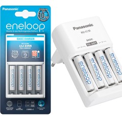 ENELOOP CARGADOR CON 4 BATERÍAS AAA BQ-CC51