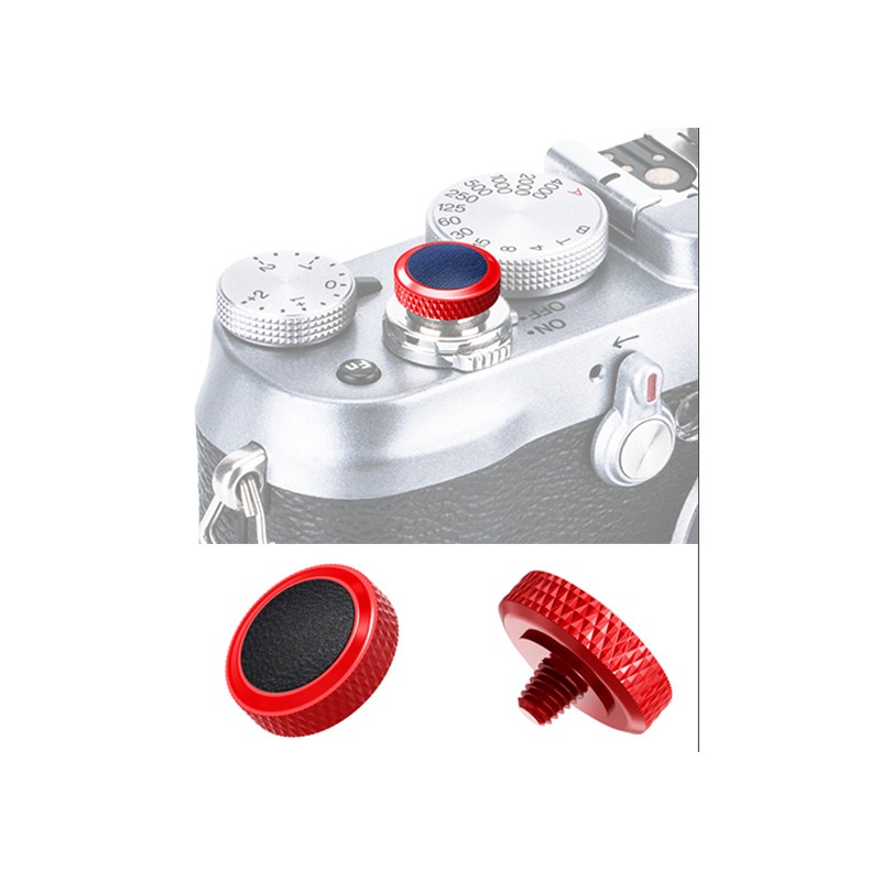 BOTÓN SUAVIZADOR DE DISPARO JJC PLANO ROJO/NEGRO BOTÓN SUAVIZADOR DE DISPARO JJC PLANO ROJO/NEGRO