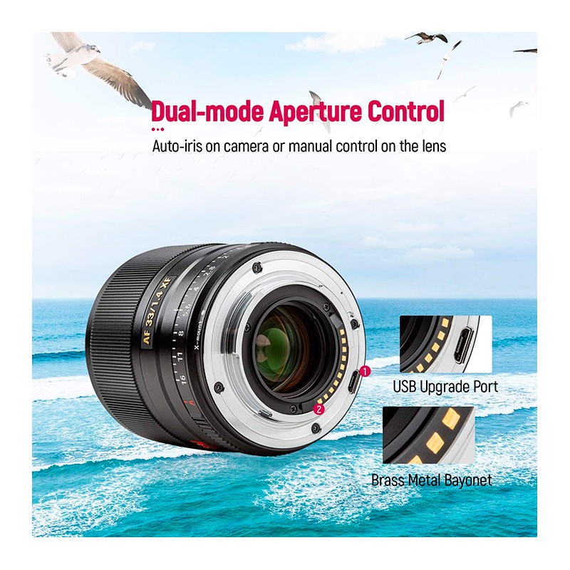 VILTROX 33MM F1,4 STM XF FUJI VILTROX 33MM F1,4 STM XF FUJI