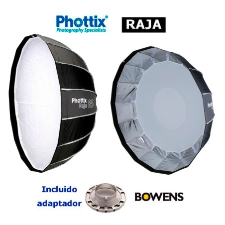 PHOTTIX RAJA OCTA 85 VENTANA SOFTBOX PARA BOWENS