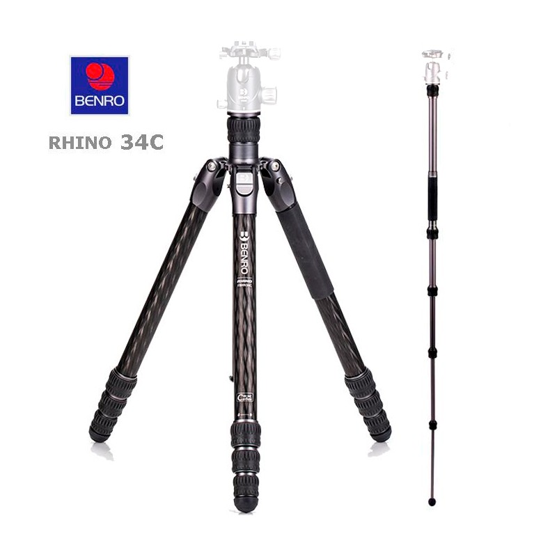 TRIPODE BENRO RHINO 34C CARBONO TRIPODE BENRO RHINO 34C CARBONO