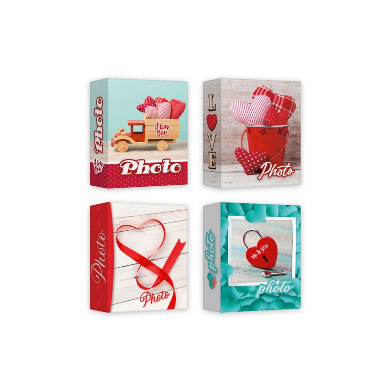 ALBUM SLIP-IN 10X15 100 FOTOS ROMANCE