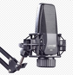 MICROFONO PARA STREAMING Y PODCAST LENSGO KD96 CON SOPORTE 