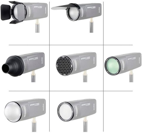 Godox AK-R1 modificadores de luz magnéticos
