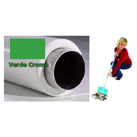 Fondo Vinilo Verde Croma