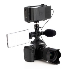 BENRO MEVIDEO ZAPATA TRIPLE ACCESORIOS-1
