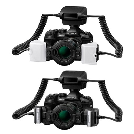 OLYMPUS STF-8 FLASH MACRO DOBLE