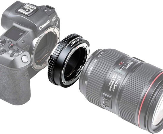 Viltrox Adaptador CANON EF - EOS R2 Autofoco con anillo