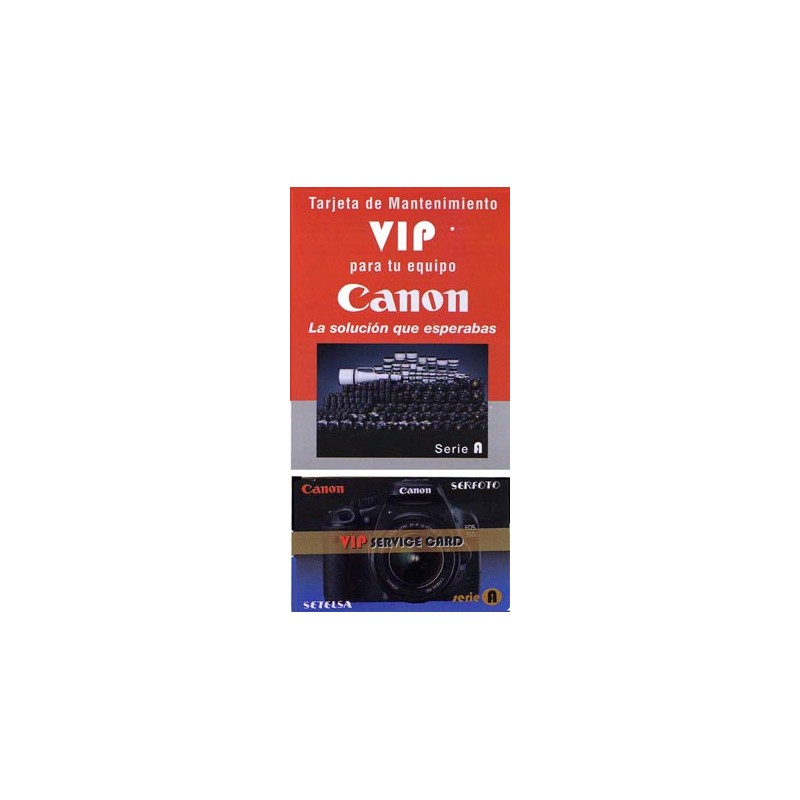 Canon Contrato de mantenimiento VIP A Canon Contrato de mantenimiento VIP A