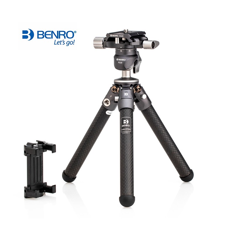 TRÍPODE BENRO TABLEPOD KIT CARBONO TRÍPODE BENRO TABLEPOD KIT CARBONO