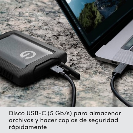DISCO DURO SANDISK PRO G-DRIVE ARMORATD 5TB