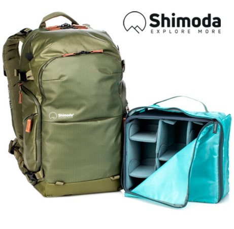 Mochila SHIMODA EXPLORE V2 25L STARTER KIT VERDE