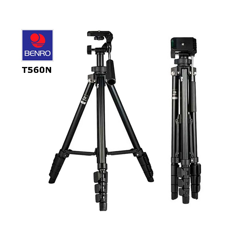 TRIPODE BENRO T560N CON RÓTULA Y FUNDA