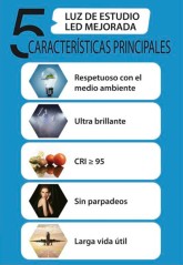 FOTIMA Panel LED Profesional FTL-900 PRO CARACTERÍSTICAS