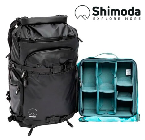MOCHILA SHIMODA ACTION X30 STARTER KIT NEGRA