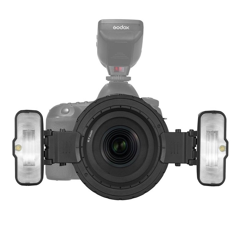 GODOX FLASH MACRO MF12 KIT 2 FLASHES