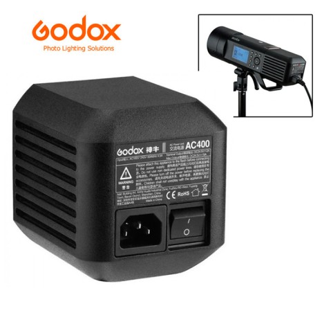 GODOX AC400 ADAPTADOR AC para Flash AD400 PRO