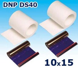 DNP DS40 Papel 10x15 (2 Bobinas)