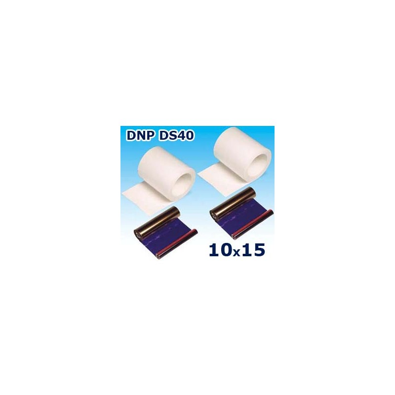 DNP DS40 Papel 10x15 (2 Bobinas) DNP DS40 Papel 10x15 (2 Bobinas)