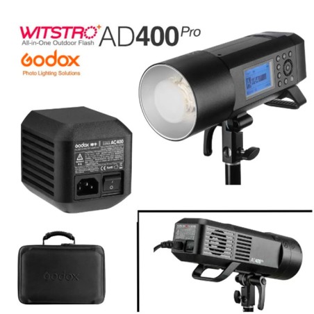 GODOX AD400PRO TTL FLASH PROFESIONAL AUTÓNOMO