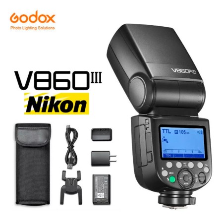 Flash Godox V860III para Nikon