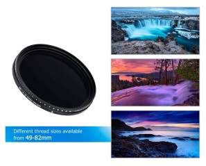 FILTRO ND VARIABLE ND2-2000 JJC 82mm-3