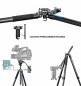LEOFOTO LV-324C + BV-10 TRÍPODE DE VIDEO CON RÓTULA