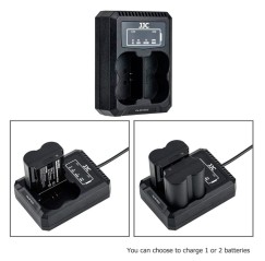 Cargador de batería doble JJC Para FUJI NP-W235