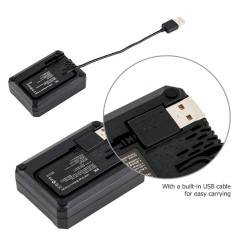 CARGADOR DE BATERÍA USB DOBLE FUJI NP-W235