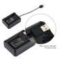 Cargador de batería doble JJC Para FUJI NP-W235 Cargador de batería doble JJC Para FUJI NP-W235